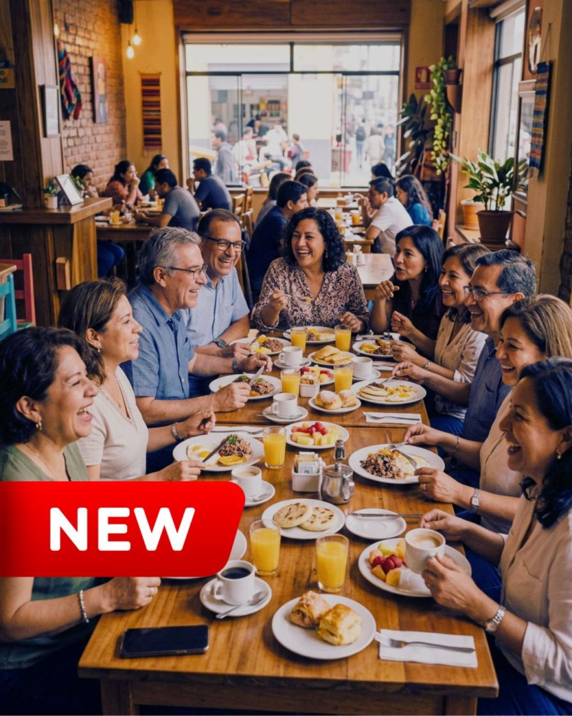 DESAYUNO ENTRE MIEMBROS : convivio relax